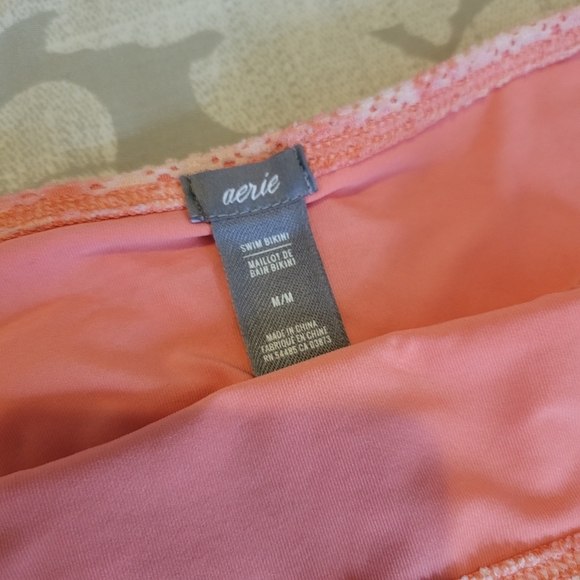 Aerie Swimwear set Pink & White - Picture 4 of 7